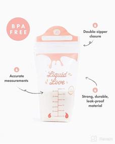 img 3 attached to 🍼 Kindred Bravely Breast Milk Storage Bags: BPA Free Pre-Sterilized Milk Bags (100 Count, 6 oz Capacity)