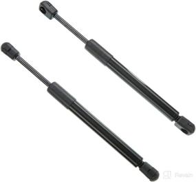 img 1 attached to 🚗 High-Quality Rear Trunk Lift Supports Shocks Struts for Chevrolet Camaro 2010-2015 with Spoiler - Set of 2