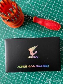 img 6 attached to GIGABYTE AORUS NVMe Gen4 M.2 1TB Gaming SSD: High Performance PCI-Express 4.0 with Copper Heat Spreader, Toshiba 3D NAND & DDR Cache Buffer