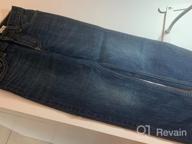 img 1 attached to 👖 Boys' Clothing: Natural Indigo Straight Jeans for Toddlers review by John Shitifano