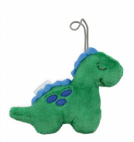 img 2 attached to Dinosaur Pacifier And Lovey Set By Itzy Ritzy; Featuring A Blue Silicone Pacifier And Detachable Plush Dinosaur; Perfect For Infants And Toddlers Ages 0 Months And Up