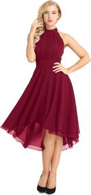 img 3 attached to 👗 Sleeveless Bridesmaid Evening Dresses for Women's Clothing at Dresses by ACSUSS