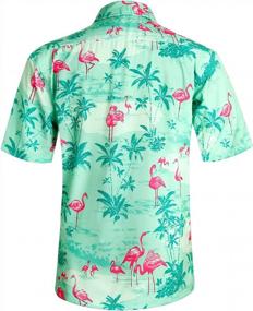img 3 attached to APTRO Men'S Tropical Beach Shirts With 4-Way Stretch Technology