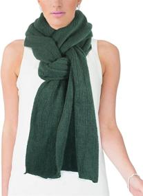 img 2 attached to Dahlia Womens Winter Synthetic Cashmere Women's Accessories - Scarves & Wraps