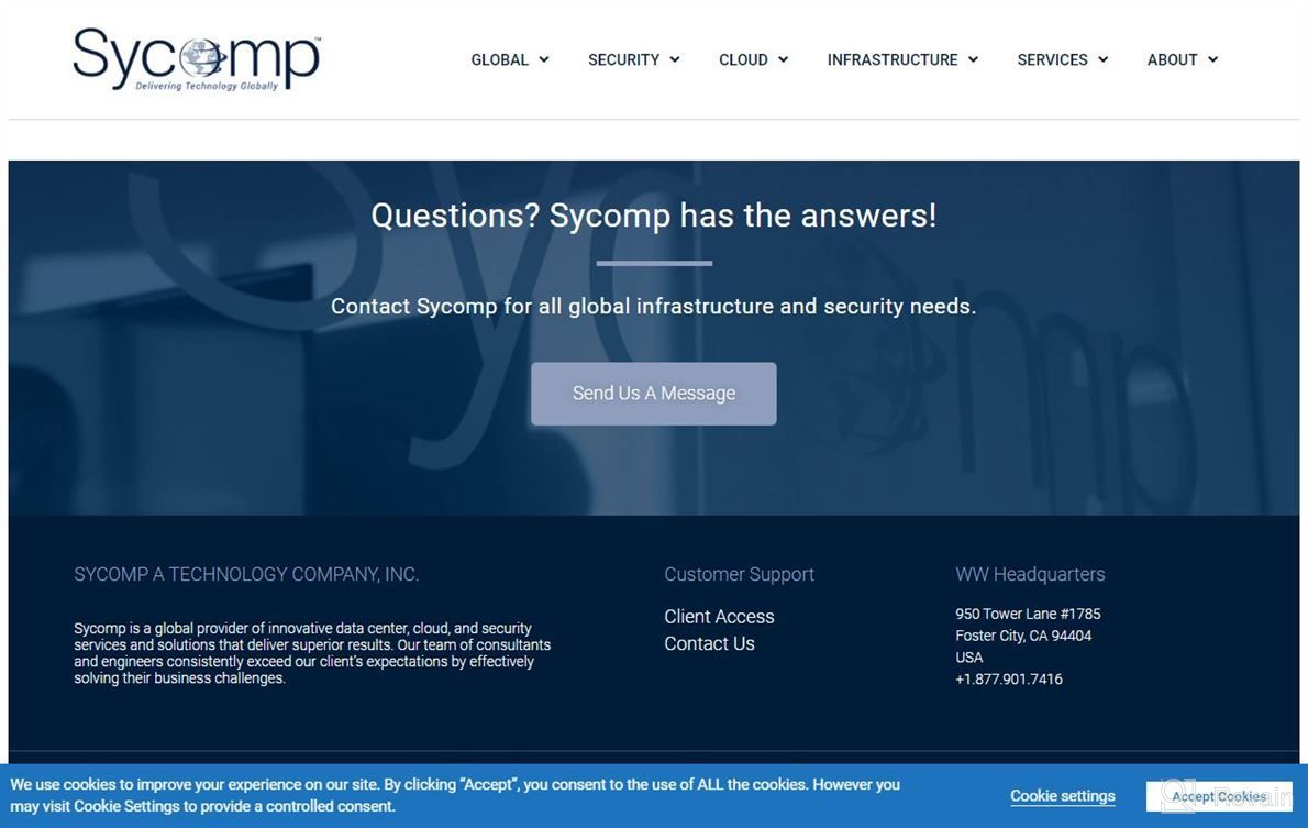img 1 attached to Sycomp A Technology Company, Inc review by Anthony Heinrichs