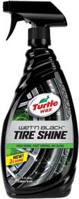 img 4 attached to Turtle Wax T217RA Wet'n Black Ultra Wet Tire Shine - 23 oz. - Enhance Your Tires with Long-Lasting Gloss and Protection
