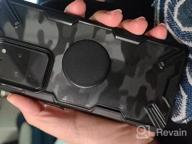 img 1 attached to Protect Your Galaxy S20 Ultra With Ringke Fusion-X: Clear Back And Heavy Duty Shockproof TPU Rugged Bumper Phone Cover review by Ayoo Guzman