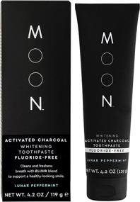 img 4 attached to 🌙✨ Activated Charcoal Whitening Toothpaste with Moon Vibes