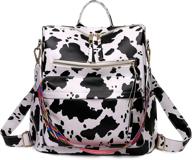 backpack rucksack convertible shoulder lightweight women's handbags & wallets : fashion backpacks logo