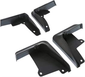 img 1 attached to Premium Flaps Splash Guards Toyota Exterior Accessories