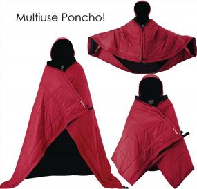 img 1 attached to Kijaro Kubie Multi-Functional Outdoor Gear: Portable Hammock, Poncho, Blanket, Sleeping Bag, Underquilt & More - Ideal For Camping, Travel, And Sports Adventures