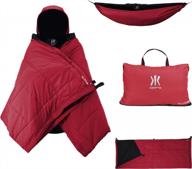 kijaro kubie multi-functional outdoor gear: portable hammock, poncho, blanket, sleeping bag, underquilt & more - ideal for camping, travel, and sports adventures logo