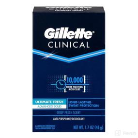 img 1 attached to 🌬️ Gillette Advanced Clinical Antiperspirant Deodorant