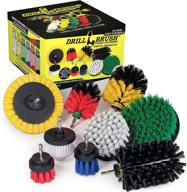 🧼 ultimate drill brush power scrubber by useful products - versatile cleaning kit for carpet, cars, grills, ovens, showers, and more! logo