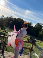 img 1 attached to Unleash Your Inner Unicorn With TOLOCO'S Inflatable Costume For Adults! review by Maria Ngo
