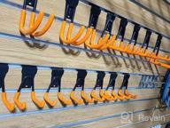img 1 attached to Maximize Your Space: Heavy-Duty Garage Organization Hooks For Efficient Storage Of Your Tools And Equipment - 6 Pack review by Matt Bokil