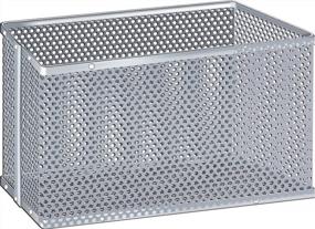 img 1 attached to 4In X 4In X 6In Scientific Labwares Micro Perforated Aluminum Biology Specimen-Carrier Basket