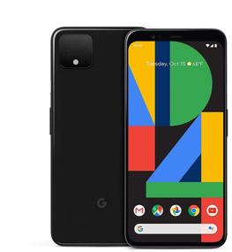 img 4 attached to 📱 Google Pixel 4 XL - Just Black - Unlocked - 128GB: Top-Rated Smartphone with Ample Storage