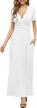 stylish and comfortable: lilbetter's women's short sleeve maxi dress with wrap waist and pockets for summer logo