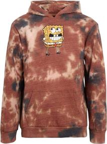 img 4 attached to Nickelodeon Boys Spongebob Sweatshirt Pullover Boys' Clothing ~ Fashion Hoodies & Sweatshirts