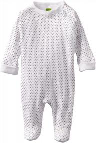 img 1 attached to Kushies Unisexbaby Newborn Everyday Mocha Layette Sleeper