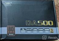 img 2 attached to Deepcool Power Supply DA500 (DP-BZ-DA500N) 500W review by Makoto Maeda ᠌