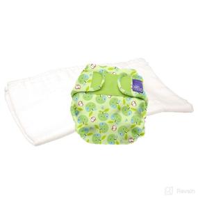 img 4 attached to 🌿 Bambino Mio, Mioduo Two-Piece Cloth Eco-Friendly Nappy without Chemicals