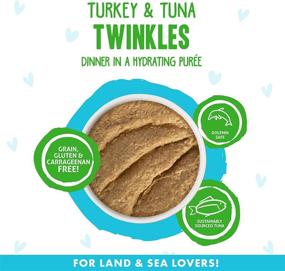 img 2 attached to 12 Pack Of Weruva B.F.F. Play Paté Lovers, Aw Yeah! - Turkey & Tuna Twinkles With Real Turkey And Tuna For Best Feline Friend 3Oz Pouches