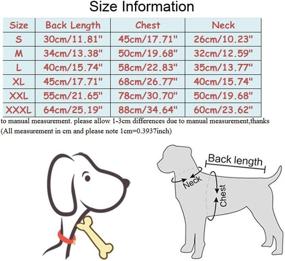 img 1 attached to Съемная одежда для собак Tineer, свитер для собак