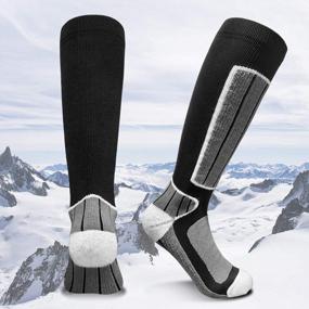 img 3 attached to Winter Adventure Essential: High-Performance Ski Socks For Warmth And Comfort On Snowy Slopes