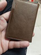 картинка 1 прикреплена к отзыву 📇 Streamlined Leather Credit Card Sleeve with Aluminum Ejector от John Mahfood