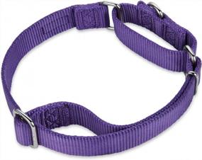 img 3 attached to 🐾 Hyhug Pets Premium Upgraded Heavy Duty Nylon Anti-Escape Martingale Collar for Boy and Girl Dogs - Comfy, Safe, and Ideal for Daily Use, Walking, and Professional Training (Large Size, Ultra Violet Color)