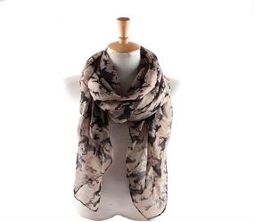 img 1 attached to Barara King Horses Fashionable Scarves Women's Accessories : Scarves & Wraps