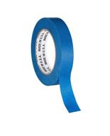 premium made in usa blue painters tape - 48 rolls of 1 inch x 60 yards crepe multi-surface tape logo