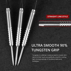 img 1 attached to 90% Tungsten Steel Tip Darts 21-30G With Carrying Case, Aluminum Shafts & Accessories - CyeeLife