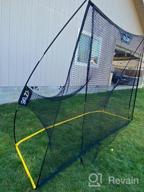 img 1 attached to SKLZ Home Range Golf Net With Dual Net For Easy Ball Return And Portable Carry Bag Ideal For Backyard Practice review by Christian Bennett