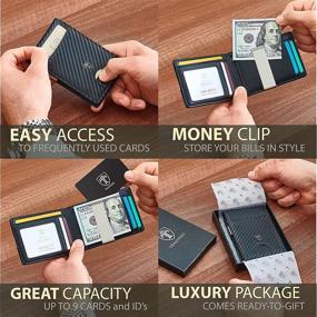 img 3 attached to TRAVANDO Wallet SEATTLE Blocking Bifold Men's Accessories ~ Wallets, Card Cases & Money Organizers