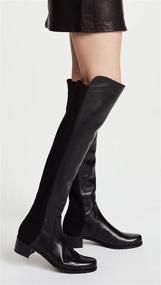 img 2 attached to Chic And Sleek: Discover Stuart Weitzman Women'S Reserve Tall Boots