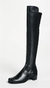 img 3 attached to Chic And Sleek: Discover Stuart Weitzman Women'S Reserve Tall Boots
