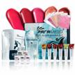 diy professional lip gloss making kit - create your own lip gloss with base, pigment, flavoring oil & tubes! logo