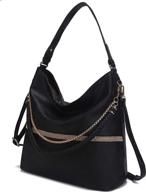 mia collection crossbody women satchel tote women's handbags & wallets ~ hobo bags logo