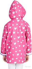 img 3 attached to Stylish Hatley Girls' Printed Raincoats: Rain protection with a fashion twist!