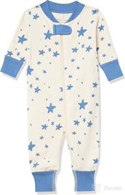 img 4 attached to 🌙 Moon and Back: Stylish and Comfy Baby Footless Pajamas by Hanna Andersson