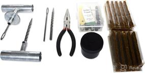 img 1 attached to 🔧 Griffin 80 Pieces Offroad Deluxe Heavy Duty Tire Repair Kit for Cars, Trucks, ATVs, Tractors, Motorcycles - Fix Flat Tire Punctures with Ease