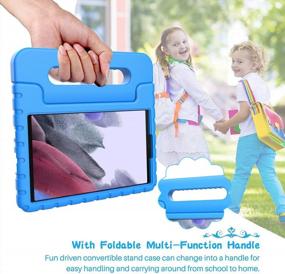 img 1 attached to BMOUO Kids Shockproof Lightweight Handle Stand Case For Samsung Galaxy Tab A7 Lite 8.7