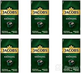 img 3 attached to ☕ Jacobs Kronung Ground Coffee: Premium Blend, 500g (Pack of 6)