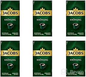 img 2 attached to ☕ Jacobs Kronung Ground Coffee: Premium Blend, 500g (Pack of 6)