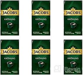 img 1 attached to ☕ Jacobs Kronung Ground Coffee: Premium Blend, 500g (Pack of 6)