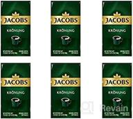 ☕ jacobs kronung ground coffee: premium blend, 500g (pack of 6) логотип