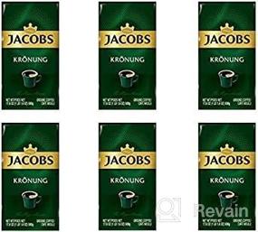 img 4 attached to ☕ Jacobs Kronung Ground Coffee: Premium Blend, 500g (Pack of 6)